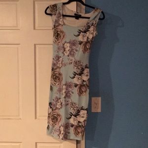 Knee length tight dress